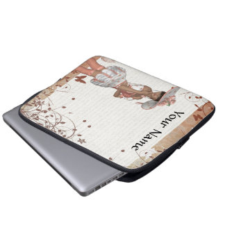 Meisje in de zomer pet laptop sleeve