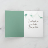 Meisje in de zomer tuin kaart (Binnen)