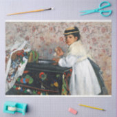 meisje in een Pet, Edgar Degas Tissuepapier (Craft)