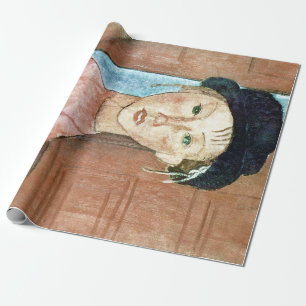 Meisje in een Pet, Modigliani Cadeaupapier