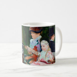 Meisje in een rijtuig, Mary Cassatt Koffiemok