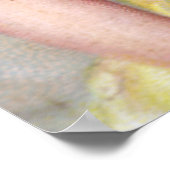 MEISJE IN GEEL DRESS POSTER (Hoek)