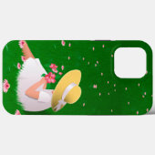Meisje in gras Case-Mate iPhone case (Achterkant (horizontaal))