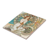 Meisje in Prayer Tegeltje (Zijkant)