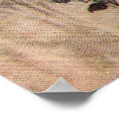 meisje in Roos tuin door Charles Robinson Poster (Hoek)