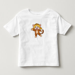 Meisje in verkleed als aap kinder shirts