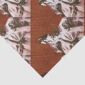  meisje in wit Wedding Wrapping Tissuepapier (Detail)