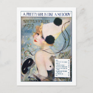   meisje is als een Melody Briefkaart