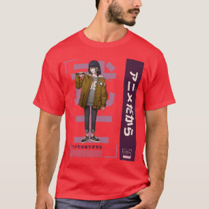 Meisje its niet toons zijn l otaku lover 4 t-shirt