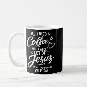 Meisje Jezus Koffie Gelovige Vrouwen Christelijk G Koffiemok