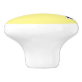 meisje keramische knop (Zijkant)