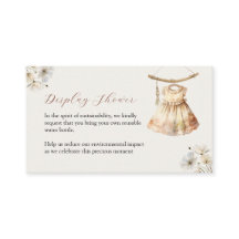  Meisje Kleding Display Douche Behuizing Kaart