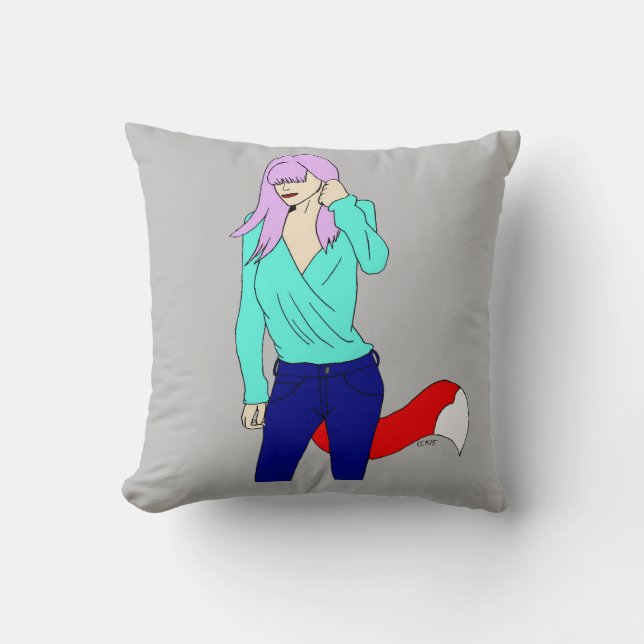 meisje kussen (Voorkant)