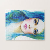 Meisje Legpuzzel (Horizontaal)
