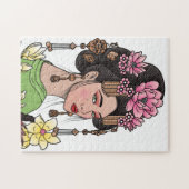 Meisje Legpuzzel (Horizontaal)