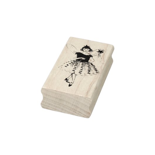  meisje Magic Wand Rubber Stempel (Stempel)