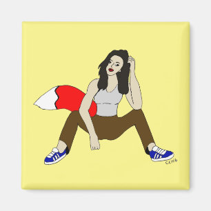 meisje magneet