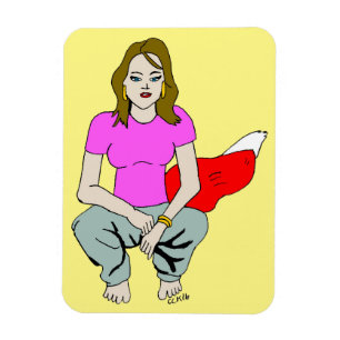 meisje magneet