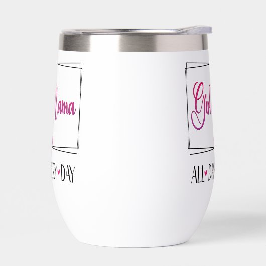 Meisje Mama De hele dag elke dag (Links)