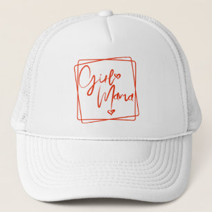 Meisje mama, mama van Meisje, mama's meisje, mama Trucker Pet