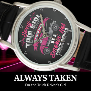 Meisje Meegenomen Door Heet Trucker Horloge