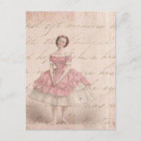  meisje met Ballerina in een roze Tutu