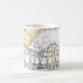 Meisje met bloemen koffiemok (Center)