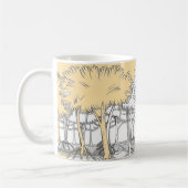 Meisje met bloemen koffiemok (Links)