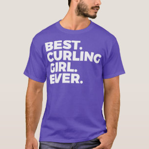 Meisje met de beste krommel ooit vrouwen in sport t-shirt