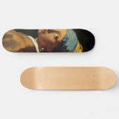 Meisje met de Parelaarde Skateboard (Horizontaal)