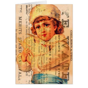 Meisje met digitale kunst met reclame voor honden