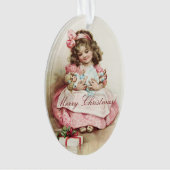  meisje met Doll Ornament (voorkant)