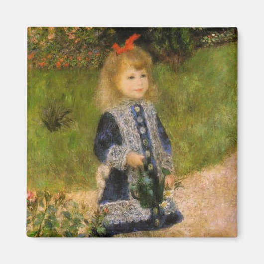 Meisje met drinkwater magneet (Voorkant)