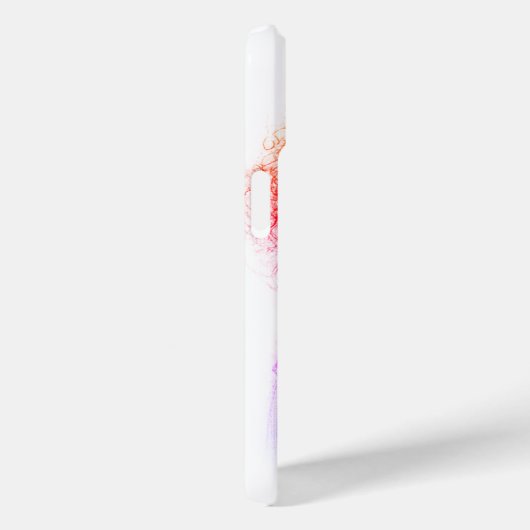 Meisje met een bril, iPhone case (Achterkant / Rechts)