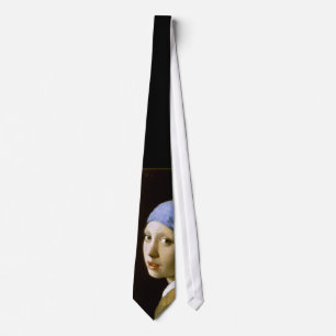 Meisje met een Fijn Art. van Vermeer van de Stropdas