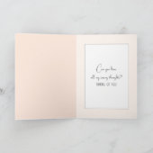 Meisje met een huisdier Bunny Kaart (Binnen)