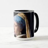 Meisje met een parel Earring-Johannes Vermeer Klei Mok (Voorkant rechts)