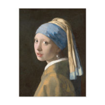 Meisje met een parel - Johannes Vermeer Art