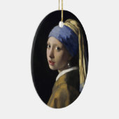 Meisje met een parel keramisch ornament (Rechts)