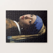 Meisje met een parel om Johannes Vermeer te winnen Legpuzzel (Horizontaal)