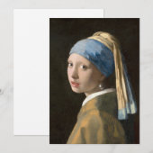 Meisje met een parel oorbel | Johannes Vermeer (Voorkant / Achterkant)