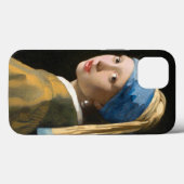 Meisje met een parel van Johannes Vermeer Case-Mate iPhone Case (Achterkant (horizontaal))