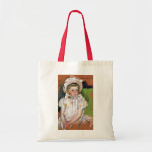 Meisje met een witte muts, Mary Cassatt Tote Bag