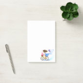 Meisje met fiets Post-it® notes (Kantoor)