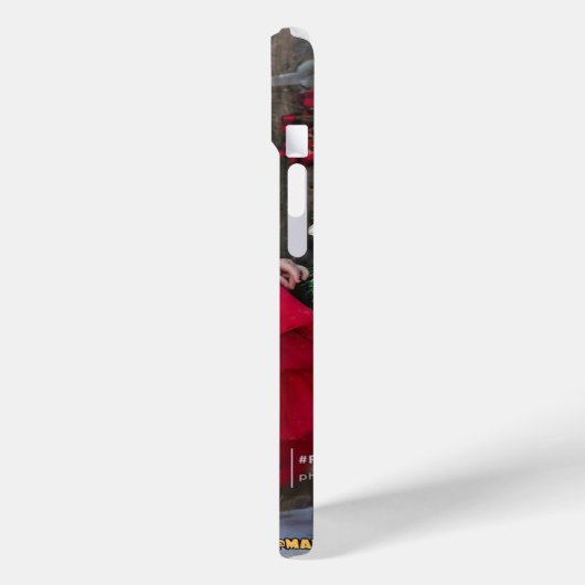 Meisje met geschenkdoos afgedrukt Case-Mate iPhone case (Achterkant / Links)