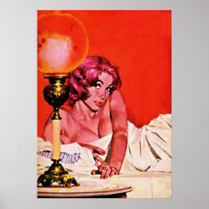 Meisje met Hoesje van Innocent Eyes Poster