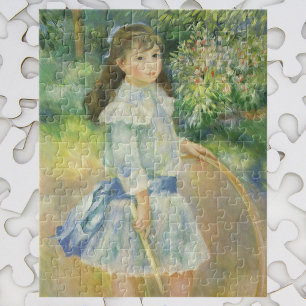 Meisje met Hoop van Pierre Renoir, Kunst Legpuzzel