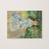 Meisje met Hoop van Pierre Renoir,  Kunst Legpuzzel (Horizontaal)