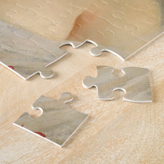 Meisje met Lilacs, Achille Beltrame Art Legpuzzel (Zijkant)