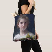 Meisje met Mimosa, Bouguereau Draagtas (Dichtbij)